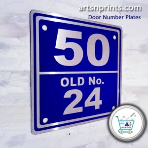 Room Number Maker in Tamil Nadu Door Number Plate Maker in Tamil Nadu – Brass, Steel, Acrylic & Titanium